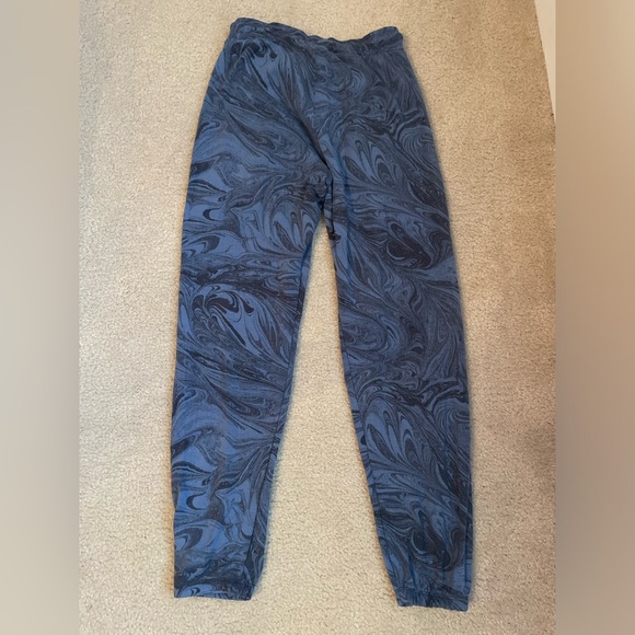 Athleta Girl Blue Swirl Joggers - Picture 5 of 6